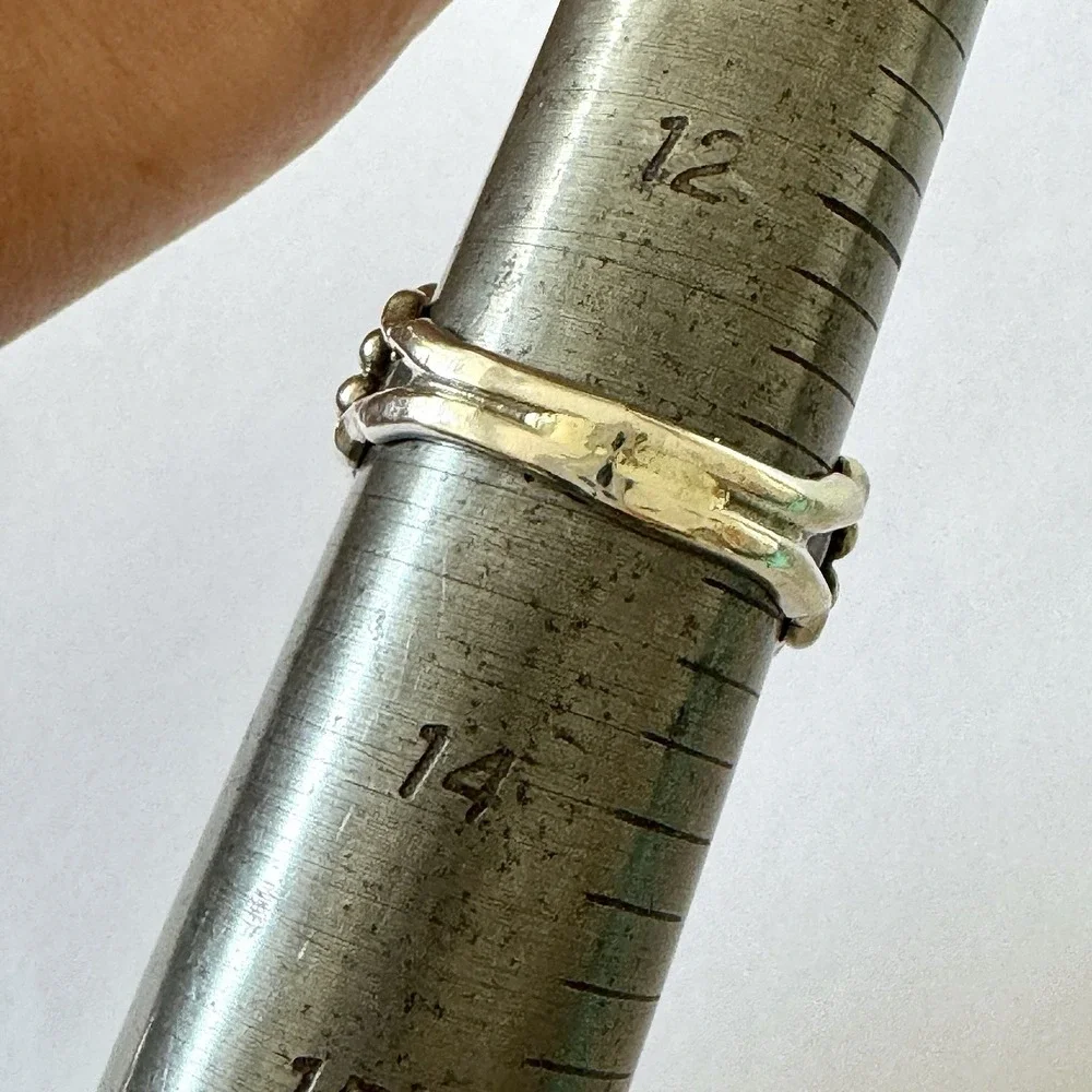 Navajo Eagle Mens Band Sz 13 Ring Turquoise Sterling Francisco Native American‎